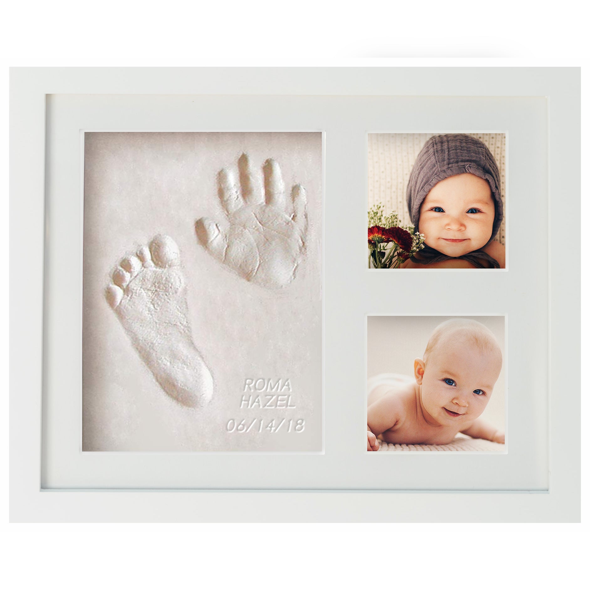 Impressions, Baby & Footprint Memory Frame –